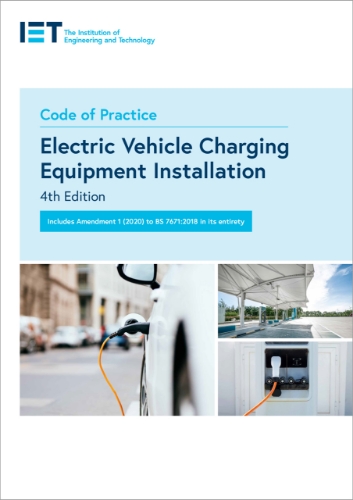 Picture of Code of Practice for Electric Vehicle Charging Equipment Installation (IET Standards) Paperback – 12 May 2020