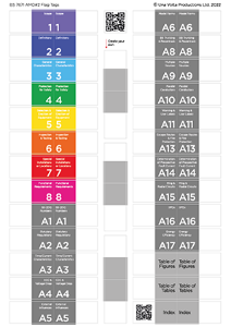 Picture of 18th Edition Flag Tags - compatible with AMDs 2 & 4 (Study Aid)