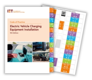 Picture of Code of Practice: Electric Vehicle Charging Equipment Installation (5th Edition) Flag Tags (Study Aid)