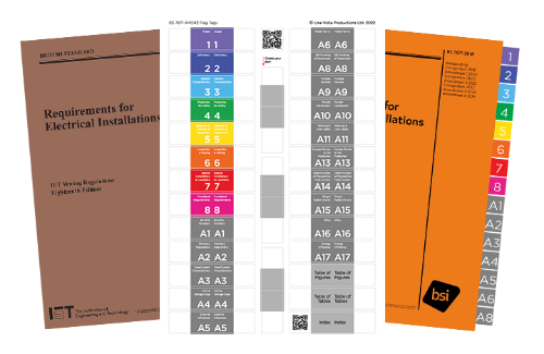 Picture of 18th Edition Flag Tags - compatible with AMDs 2 & 4 (Study Aid)